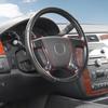 Steering Wheel Control Trim Cover Carbon Molded Fit For Suburban Tahoe 2007-2013