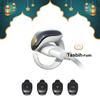 Muslim Gift Smart Electronic Counter 4 Digit Tasbeeh Tasbih Zikr Ring Tasbih Counter Interchangeable Rings 18mm/20mm/22mm