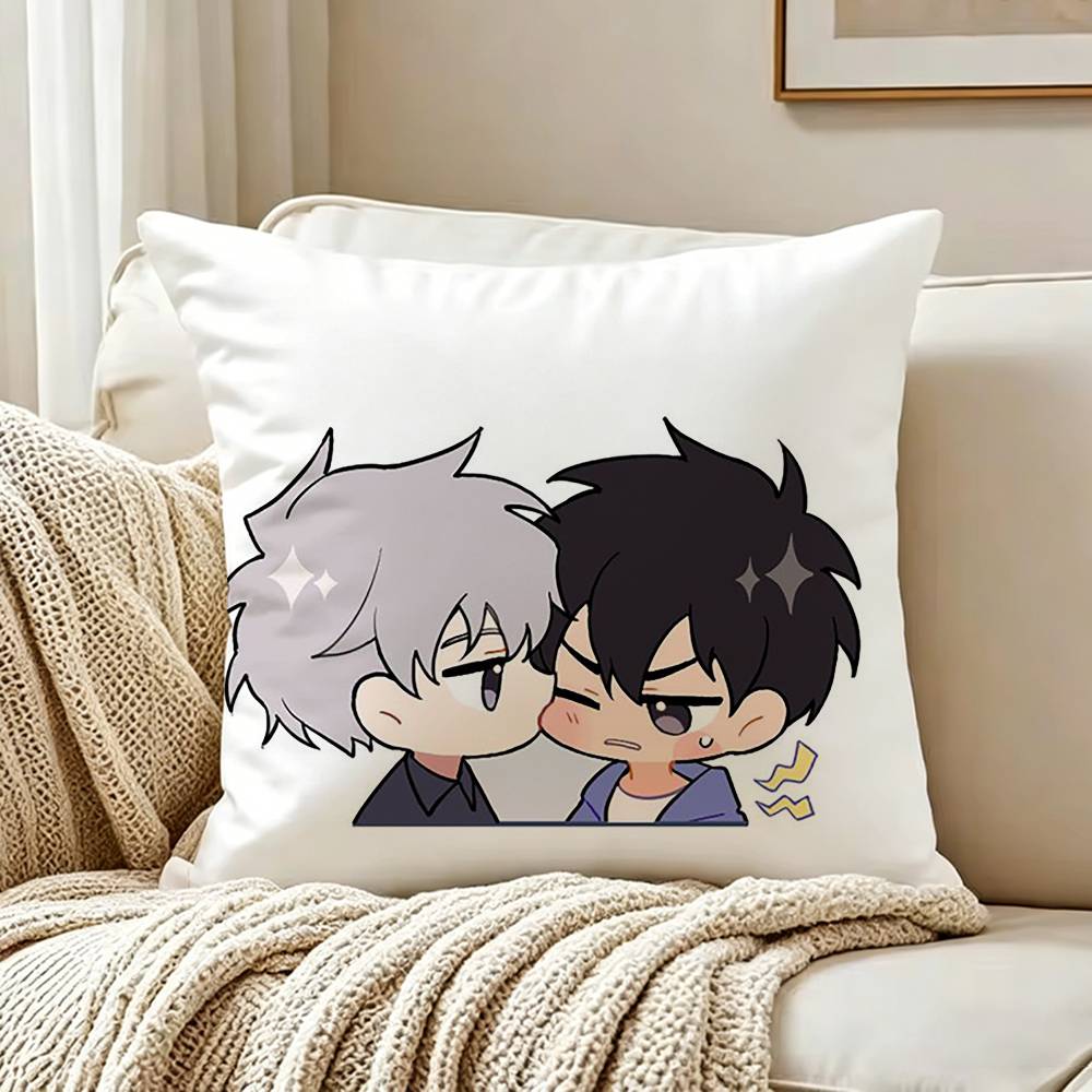 BL Manhwa PPassion Pillow Case Living Room Sofa Cushion Cover Suitable For Home Bedroom Room Decoration