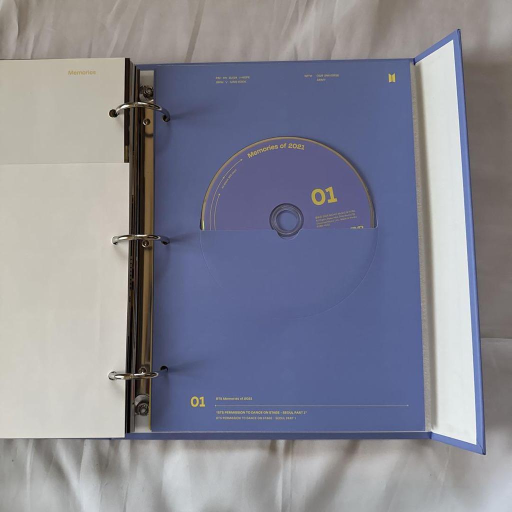 [USED] BTS MEMORIES 2021 DVD