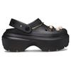 Crocs EVA Crystal Snow House Clogs Women Footwear Black 210271-001
