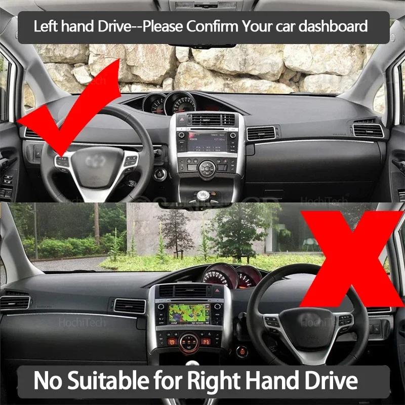 Anti-Slip Dashboard Cover Protective Pad Car Accessories for Toyota Verso 2009-2018 AR20 SportsVan Sunshade Carpet