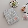 Koreanische Herzförmige Mehrfarbige Macaron Laptop-Tasche & iPad Hülle (15" & 11")