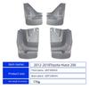 Car Mud Flaps For Toyota Hiace 200 2012-2018 Mudflaps Splash Guards Mud Flap Mudguards Accessories