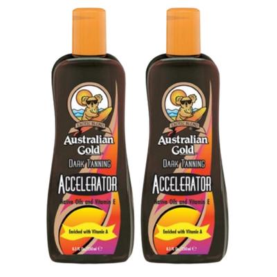 Acelerador de bronceado Australian Gold x2