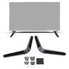 TV Legs Replacement TV Stand Antislip & Antiscratch Pads Easy Installation TV Pedestal Feet Hole 17-20mm