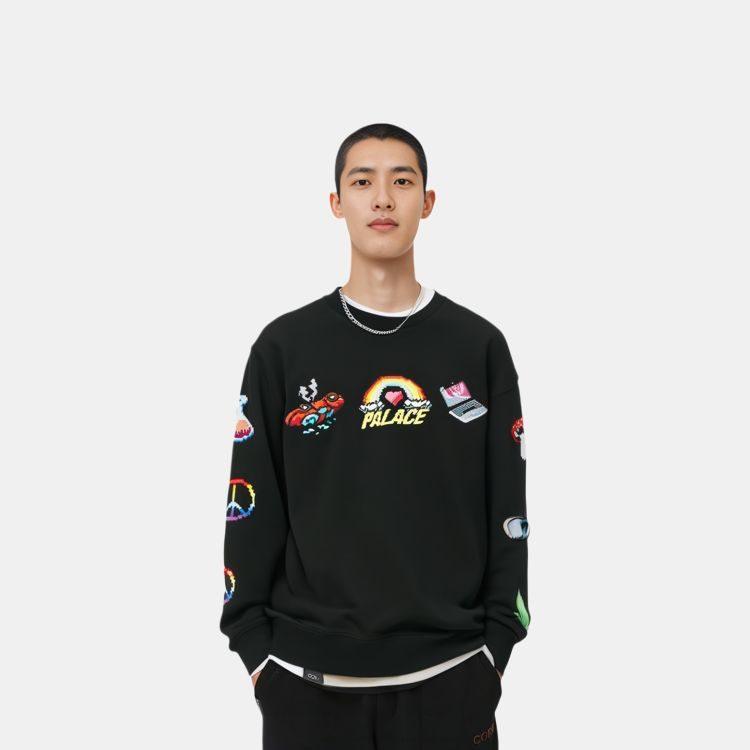 Palace Mixed Media Bitmap Crew P22CS206