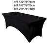 Washable Rectangular Table Cloth Universal Bed Cover Black Birthday Table Cover  Beauty Massage