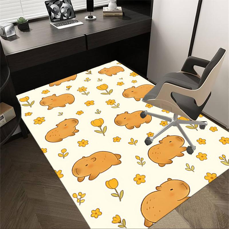 1PC Potato Flowers Extra Large Non-Slip Floor carpet, Office, family, bedroom, Studio - Large Area Rug Indoor Rugs, Vibrant Colors-W237