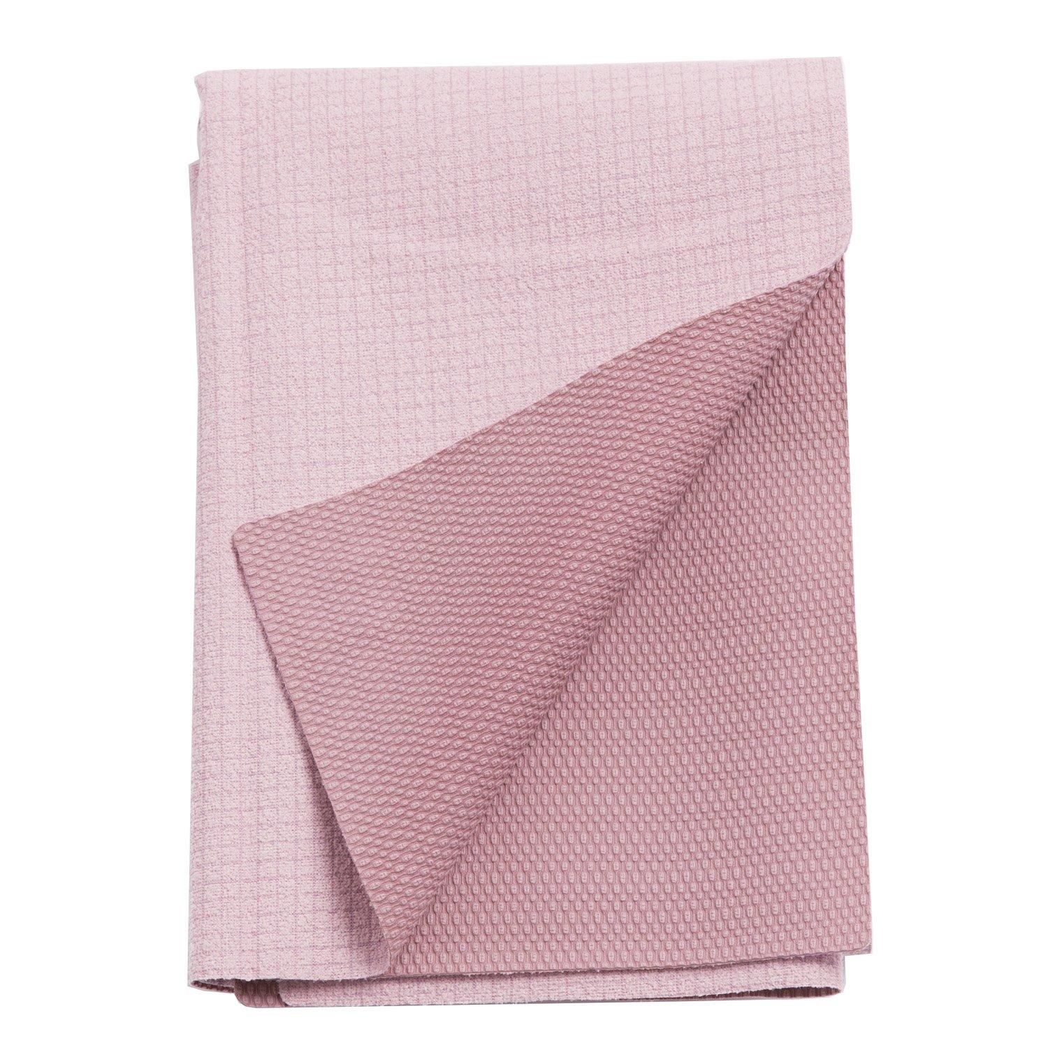 

suria Portable Yoga Light x inches x 180 Includes Machine Washable Mat, Pink, Approx. 22.5 70.2 (58 cm), Bag, Foldable, Lightweight, Compact, розовый