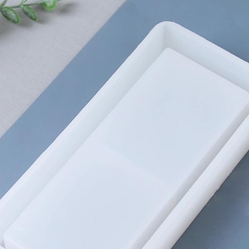Rectangular Storage Box Silicones Mold Concrete Cement Making Mould Organizers Case Plaster Epoxy Resins Molds Home Decors