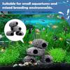 Cave For Fish Tank Tunnel Decoration Realistic Aesthetic Aquarium Cave For Freshwater Saltwater Shrimp Terrarium Reptile Snake