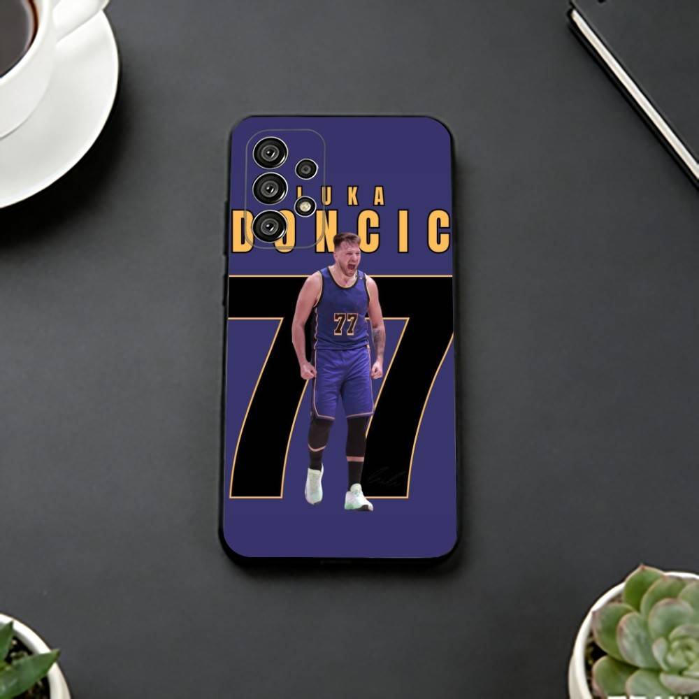 

Sports Basketball Luka Doncic Phone Case For Samsung S25,S24,S21,S22,S23,S30,Ultra,S20,Plus,Fe,Lite,Note,10,Black Cover Samsung S23plus5G