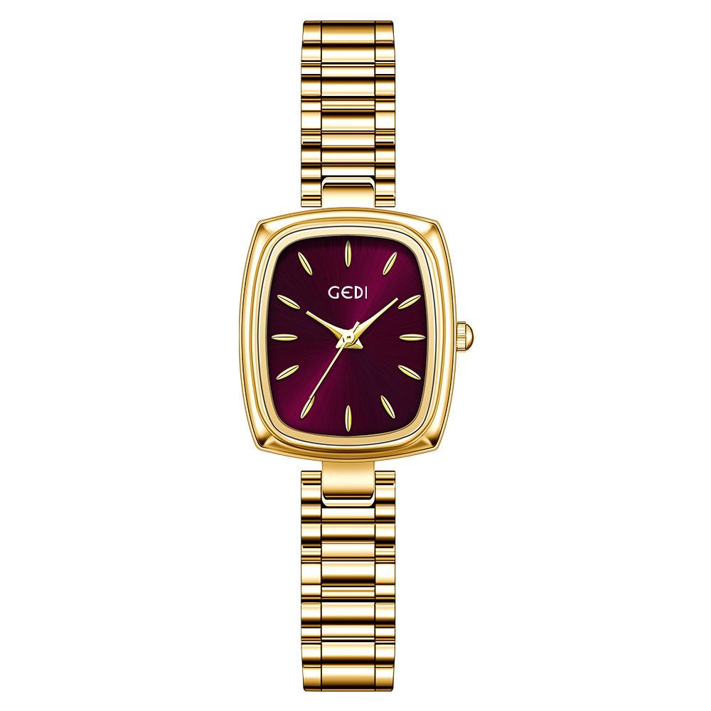

Годинник-браслет Gedi Retro Quartz Petite Gold - Мінімалістичний маленький циферблат