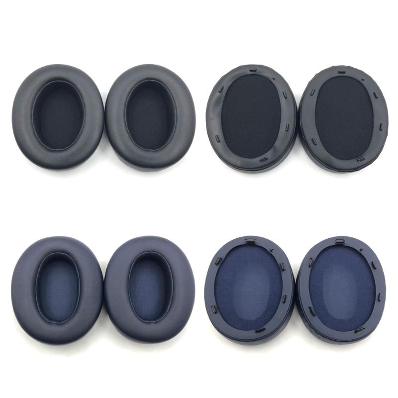 1 Pair Replacement Foam Ear Pads Cushion Cover for  WH-XB910N XB910N Headphone Earmuff Headset Sleeve