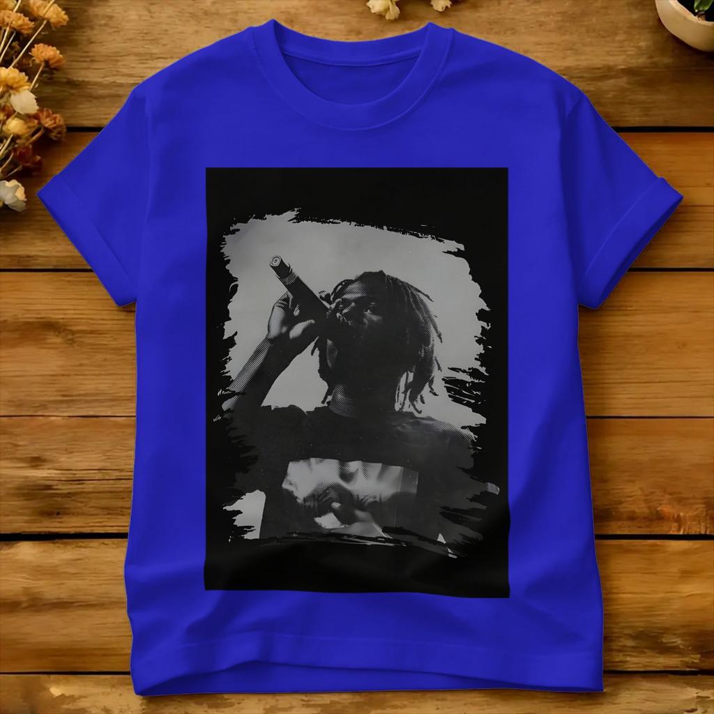 Daniel Caesar Vintage T-Shirt Strandmode T-Shirts Reine Baumwolle Rundhalsausschnitt Große Größen 5XL T-Shirts Kurzarm Y2K Retro T-Shirt