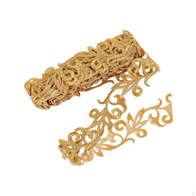 Stickbänder, Streifen-Kleidungsdekoration, DIY bestickte Jacquardbänder für Kleider