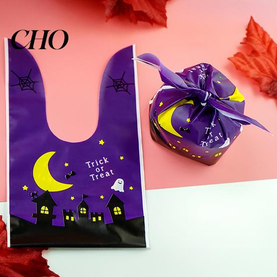 Portable Snack Bags for School Events 48 Pcs Halloween Candy Bags, Kids Trick or Treat Goodie Cute Rabbit Convenient Drawstring Sweets Ear Small
