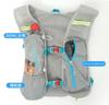 Clapoyis Running Trail Backpack Vest, Small, Non-Shaking, Running, Hydration, Walking, (Cyan, S)