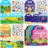Children Sticker Book With Reusable Paper And Bubble Stickers For Early Learning And Brain Development