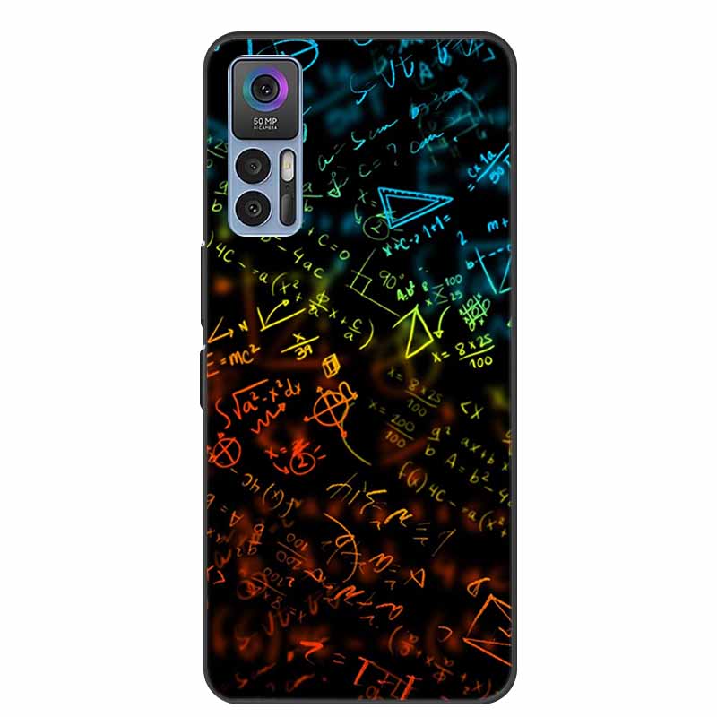 For TCL 30 Plus Case Luxury Soft Silicone Back Cover Phone Case for TCL 30 SE Coque TCL 30 5G for TCL 30+ Protector T676J Fundas