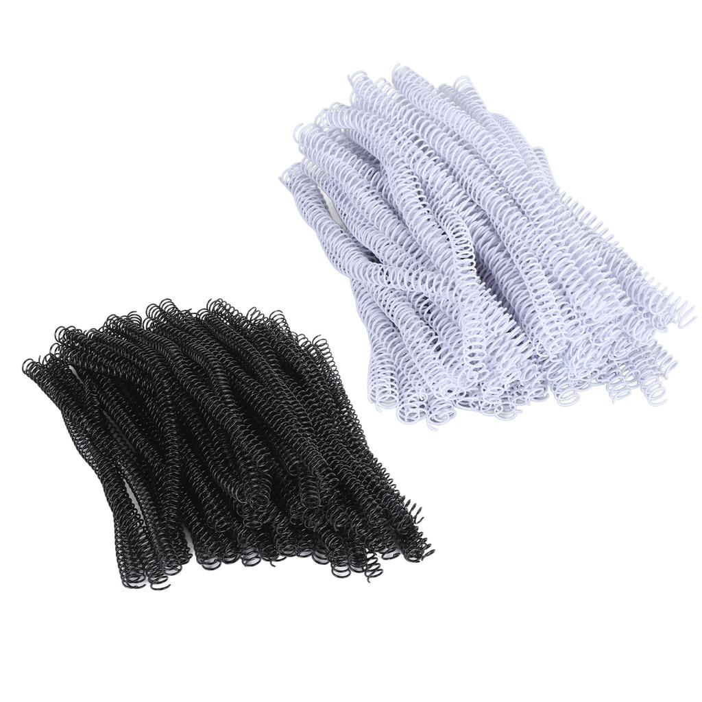 100 Buc. Spire Metalice cu Buclă Simplă 48 de Dinți 4??1 Pas 14.3mm Capacitate 115 Foi Legare Spirală C