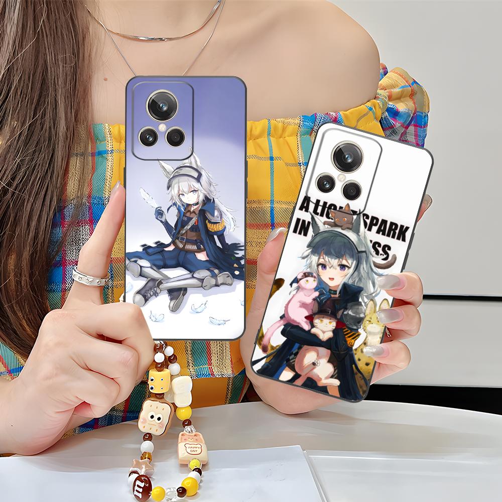 Arknights Grani Matte TPU Mobile Phone Case for Realme 15 14 13 12 11 10 9 Pro Plus T i Lite 5G Colorful Printing Cover