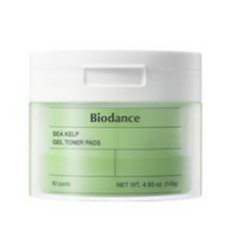 

BIODANCE C-Kelp Gel Toner Pads 60 Sheets 140g – Hydrating Soothing Seaweed Skin Barrier Care Toner Pad K-Beauty