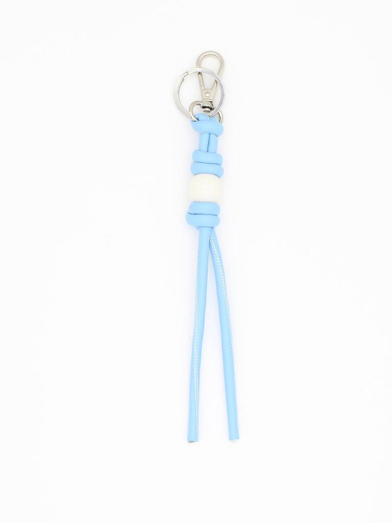 Stylish DIY Leather Woven Keychain Wrist Strap - Creative Pendant for Car or Bag
