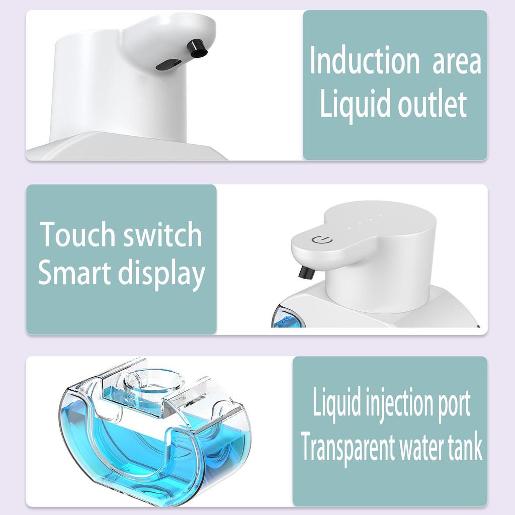 Wall-Mounted Smart Electric Foam Soap Dispenser P10 with Automatic Sensor