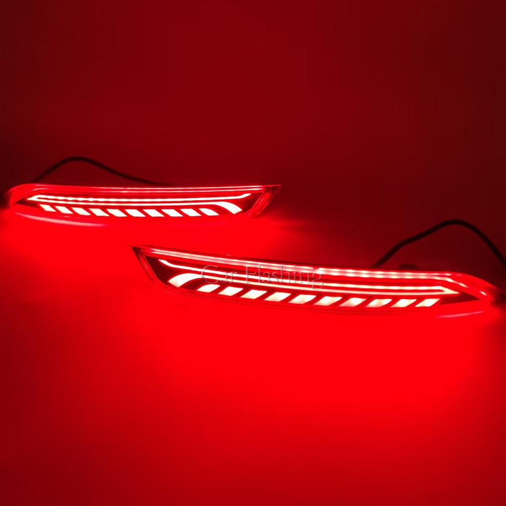 LED Reflector light For Volkswagen VW Polo 2014 2015 2016 2017 2018 Rear Fog Lamp Bumper Light Brake Light Turn Signal
