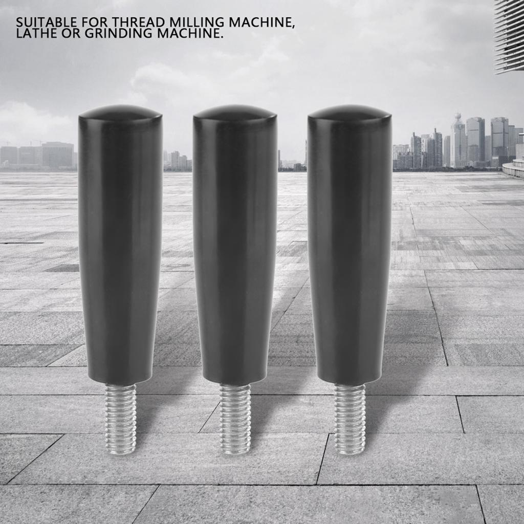 5Pcs Thread Milling Machine Replacement Accessory Tool Revolving Bakelite Handle M6 * 50