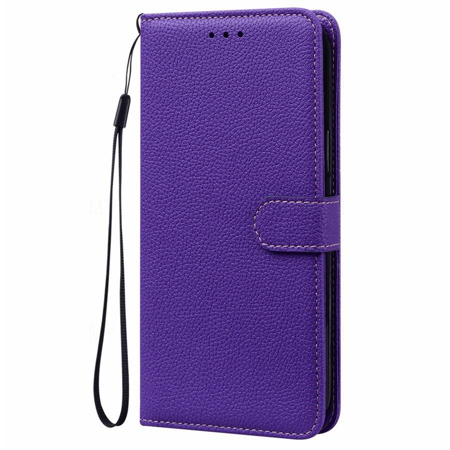 Litchi Texture Leather Flip Case For Motorola Edge 50 Pro 60 70 Fusion Moto G67 G77 G17 G57 Power G06 G35 G56 G54 G84 5G G34 G86 Wallet Phone Cover