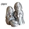 Bookshelf Christmas Figurines 3D Printed Nativity Figurine, Cute Holy Family Statue, Religious Scene Ornaments Holiday Desktop for Windowsills