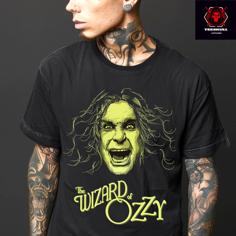 Ozzy Osbourne The Wizard Of Ozzy Rock Tee Heavy Cotton Unisex T-shirt S3XL S