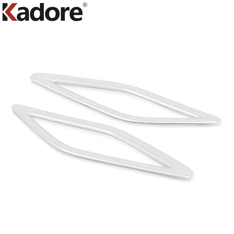 For Volkswagen VW T-Cross Tcross 2018-  Matte Car Front Inner A Pillar Audio Speaker Cover Trim Interior Accessories