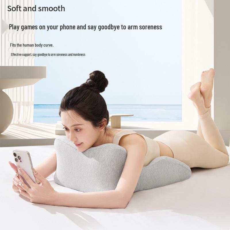 Lazy Person Memory Foam Multifunctional Pillow for Sleeping, Phone Use, Back Support, and More