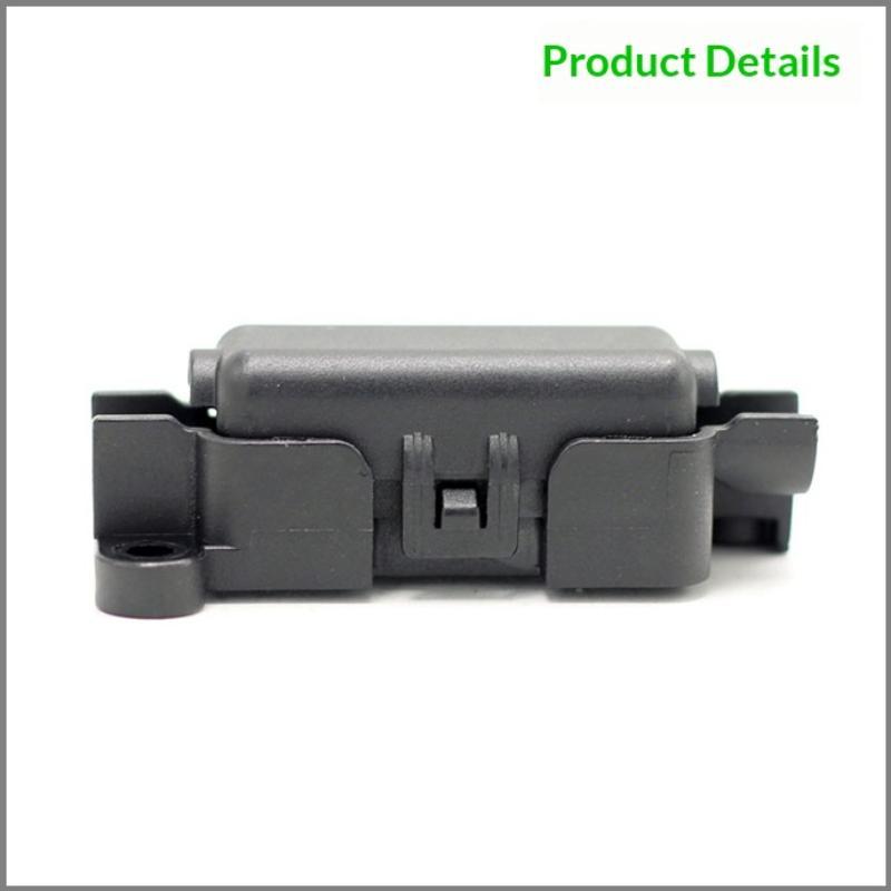 Single Stud Fuse Holder With Cover 32V-125V Strip Type Circuit Protection Block For Vehicle Electrical Modification