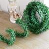 Simulation Pine Needle Rattan Christmas Decorations, Christmas Tree Ring Accessories Venue Decoration