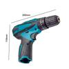 Cross 21V Dual-Speed Impact Drill & Electric Screwdriver with Rechargeable Lithium Battery