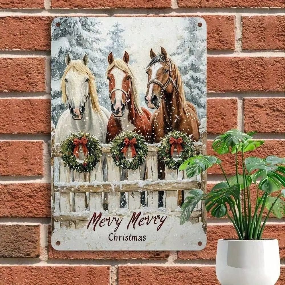 Metal Wall Art Tin Sign 20x30cm Vintage Home Decor