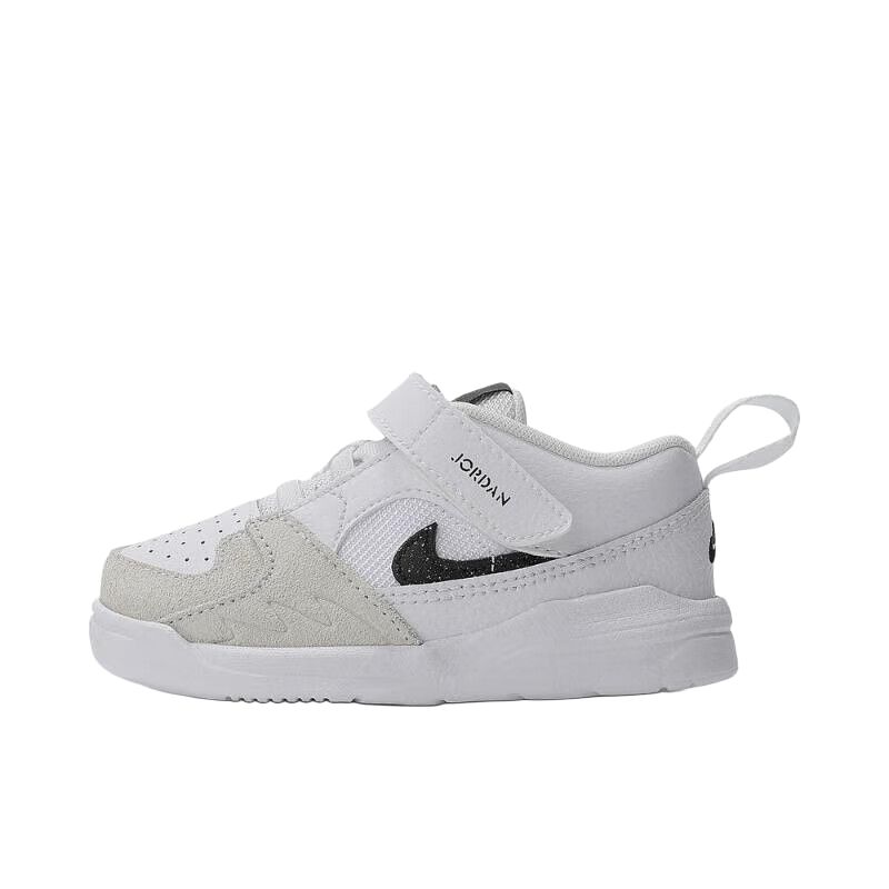 

New Jordan Stadium 90 Slip-Resistant Cushioning Low-Top Toddler Shoes White Gray Infant And Toddler DX4396-112 23.5
