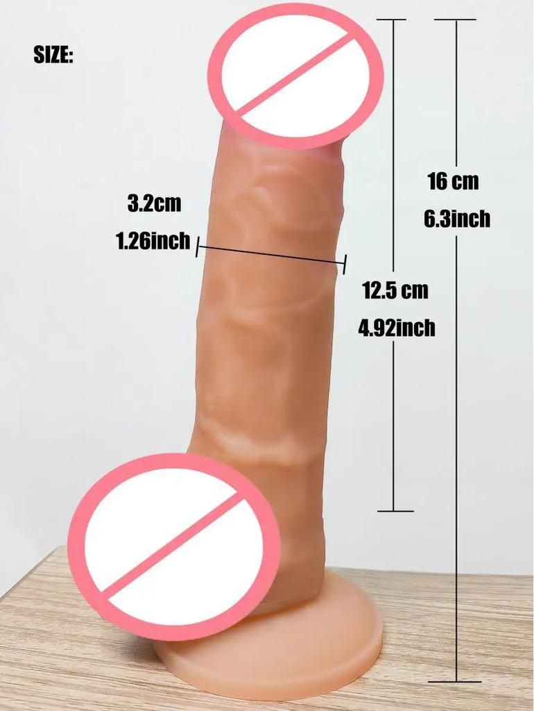 Flüssigsilikon Weiche Simulation Dildo Anal Sexspielzeug Großer Schwanz Weiblich Homosexuell Klitoris Vaginal Masturbator G-Punkt Stimulator 18