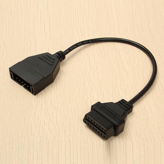 Diagnostický skener 12pinový Obd1 až 16pinový kabel převodníku Obd2 pro GM auto