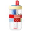 BabloV High Borosilicate Glass Straw Water Bottle