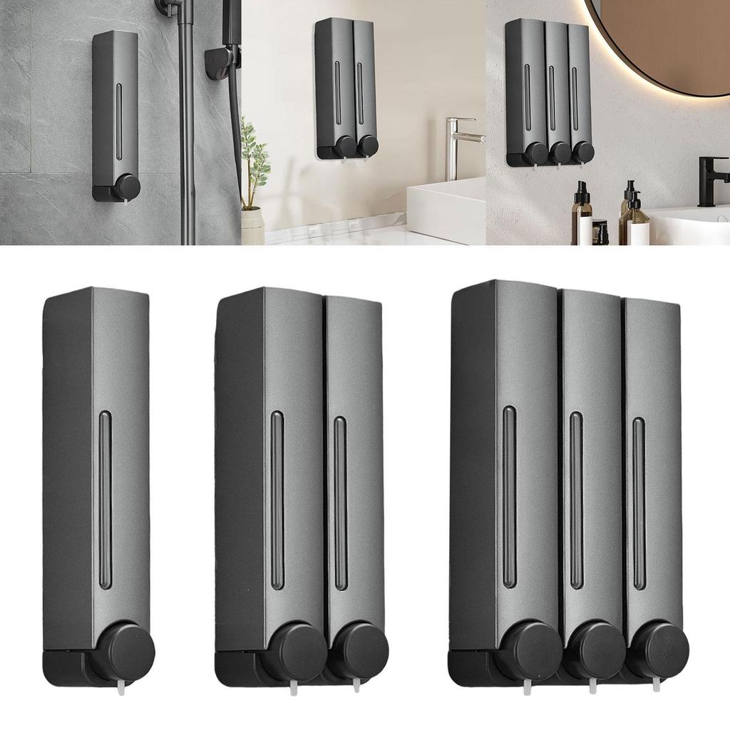 of Shower Dispenser Wall Control Practical Hands Container Space for Toilet