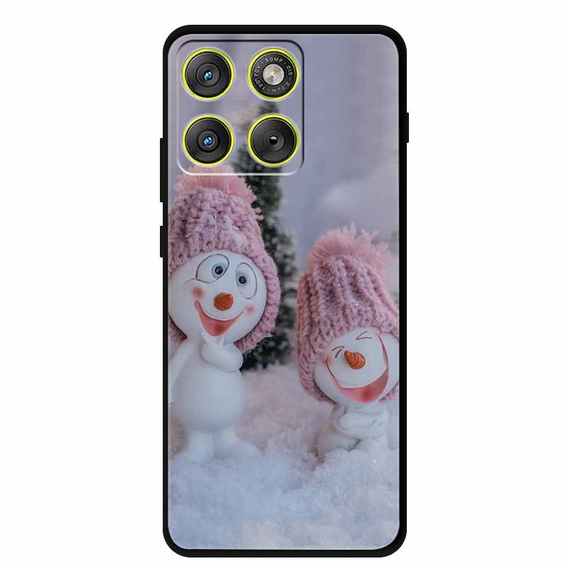 Christmas Phone Cases For Motorola Edge 70 5G Case Silicone Soft Back Cover Christmas Tree for Moto X70 Air 5G Edge70 Back Cover