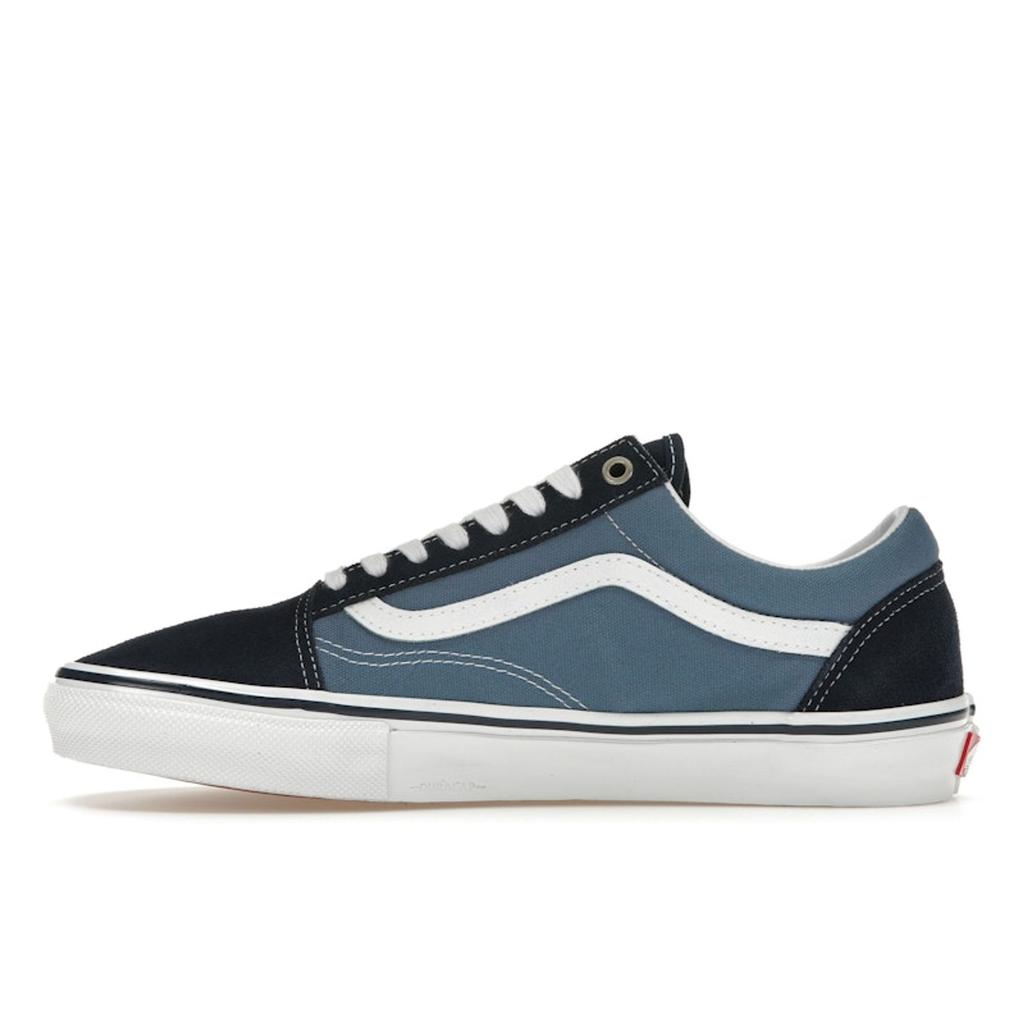 Vans Skate Old Skool Navy Checkerboard Unisex Sneakers Blue White VN0A5FCBNAV