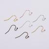 100pcs/lot 21*16mm Earring Wires Earrings Hooks For Jewelry Making Findings DIY Earwire Jewelry Accessories Supplies