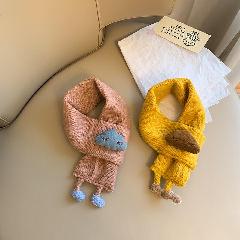 DUTRIEUX Kids' Cartoon Cross-Over Neck Warmer